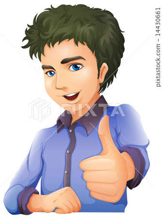 A handsome man A handsome man 14430661