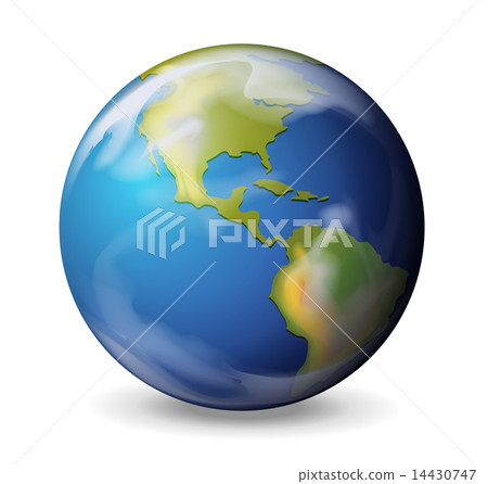 Blue marble - Earth 14430747