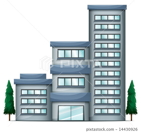 A tall condo building A tall condo building 14430926