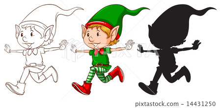 Sketches of an elf 14431250