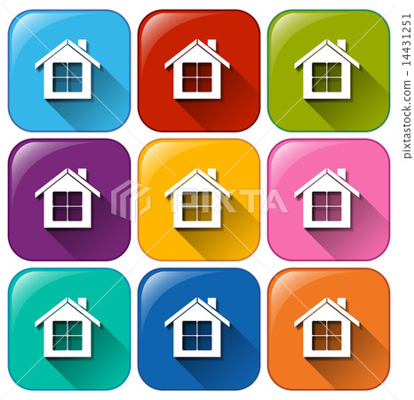 Icons with houses 14431251