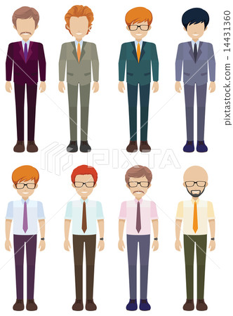 Eight faceless gentlemen Eight faceless gentlemen 14431360