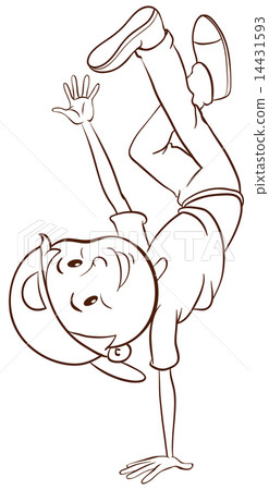 A hiphop dancer 14431593