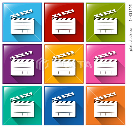 Buttons for movie directing 14431795
