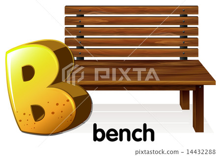 A letter B for bench A letter B for bench 14432288