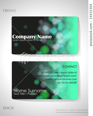 A gradient colored business card A gradient colored business card 14432304