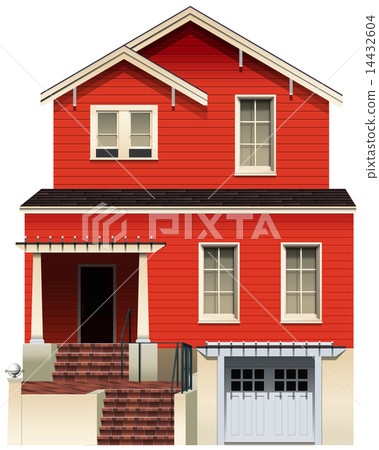 A big wooden house 14432604