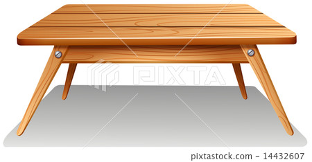 A brown table A brown table 14432607