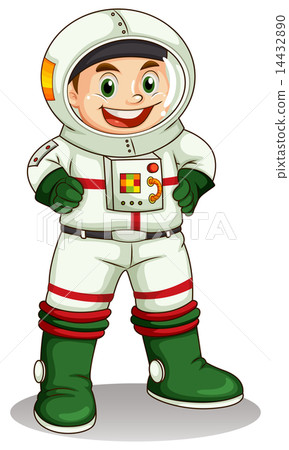 A happy astronaut A happy astronaut 14432890