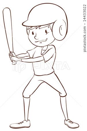 A baseball player 14433022