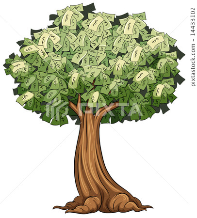 A money tree A money tree 14433102