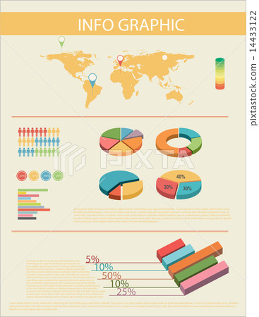 An infochart with a map 14433122
