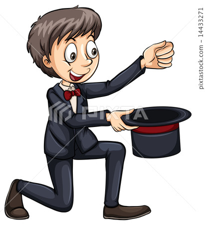 Magician with a hat 14433271