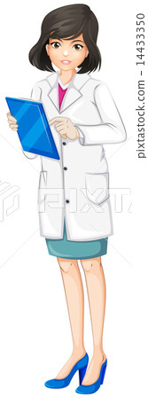 A female doctor A female doctor 14433350