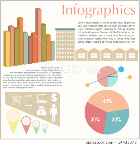 An infochart of the buildings 14433378