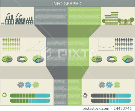 An infographic of humans and the environment 14433745