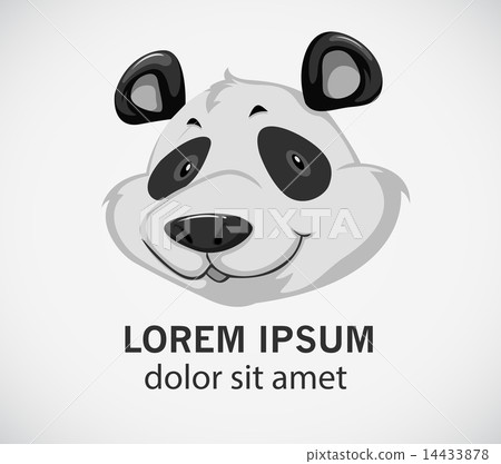 Head of a panda 14433878