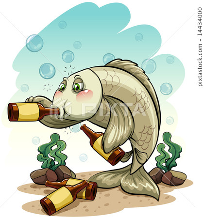 Drunk fish under the sea 14434000