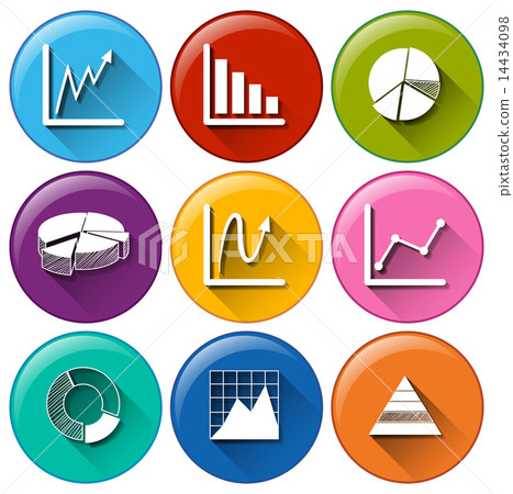 Graph icons Graph icons 14434098