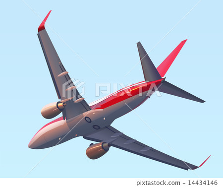 Business class airplane Business class airplane 14434146