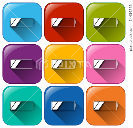 Rounded buttons with batteries Rounded buttons with batteries 14434263
