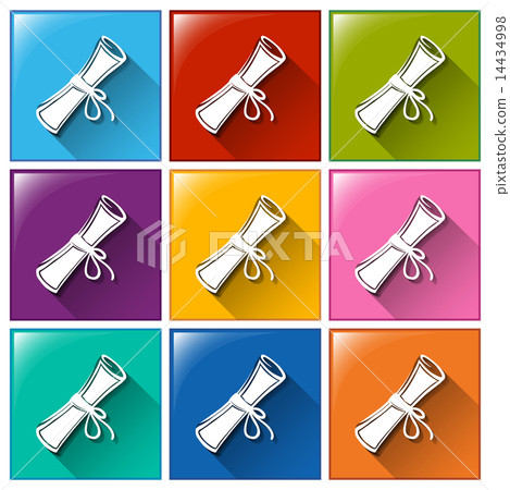 Icons with certificates 14434998