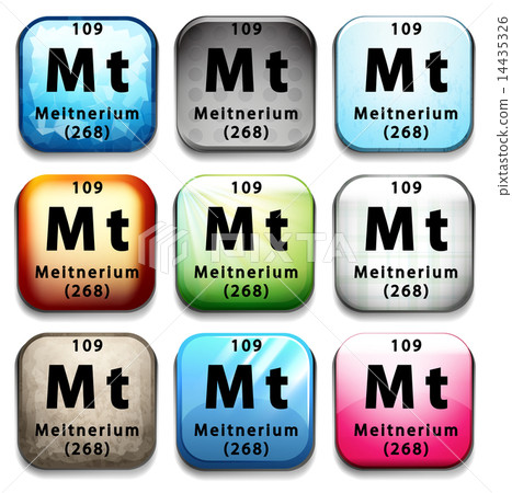 Periodic Meitnerium 14435326