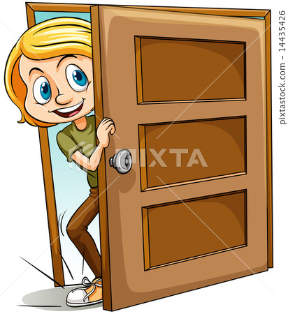 Putting the foot inside the door Putting the foot inside the door 14435426