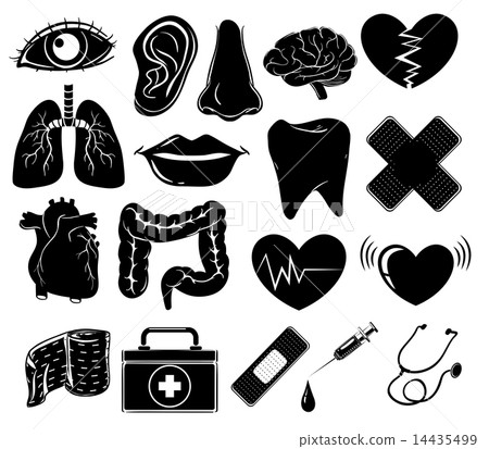 Set of medical symbols Set of medical symbols 14435499