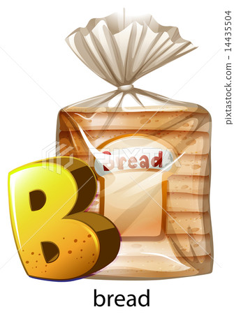 A letter B for bread 14435504