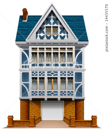 A big house with a garage A big house with a garage 14435579