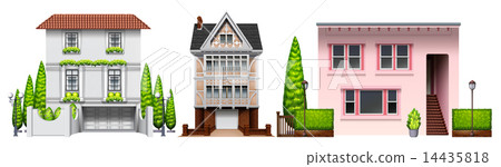 Three building designs 14435818