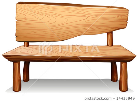 A wooden table A wooden table 14435949