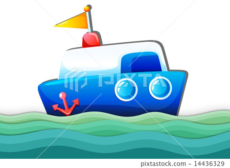 A ship at the ocean 14436329