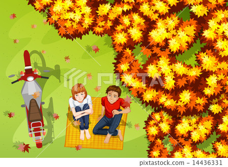 A couple at the park 14436331