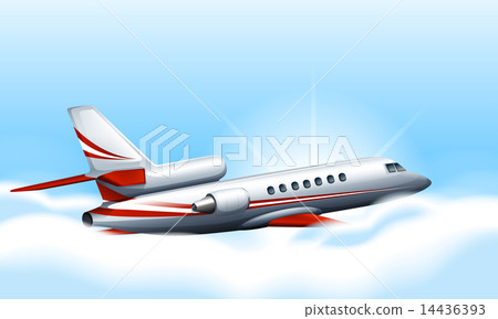 A plane in the sky A plane in the sky 14436393
