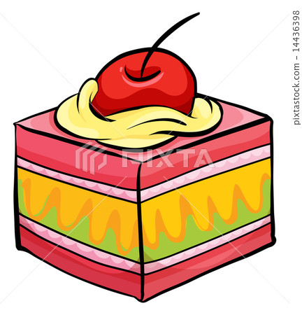 Colourful piece of cake Colourful piece of cake 14436398
