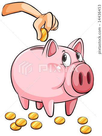 A piggy bank 14436453