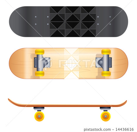 Skateboard templates Skateboard templates 14436616