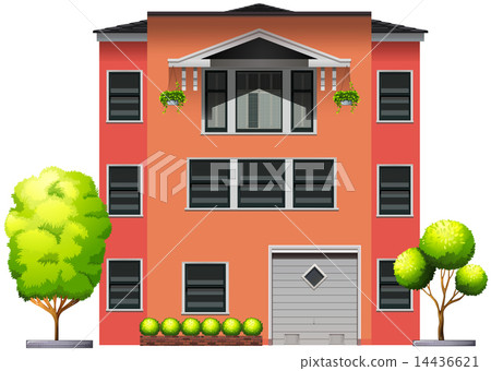 A tall office building A tall office building 14436621