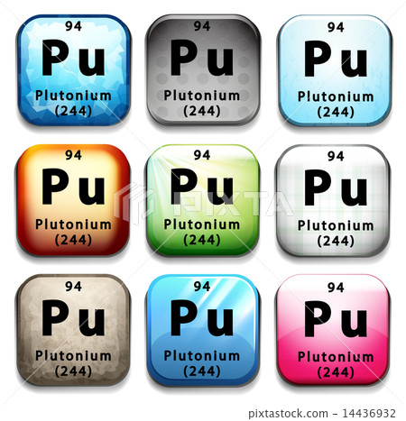 An icon showing the chemical Plutonium 14436932