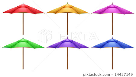 Beach umbrellas 14437149