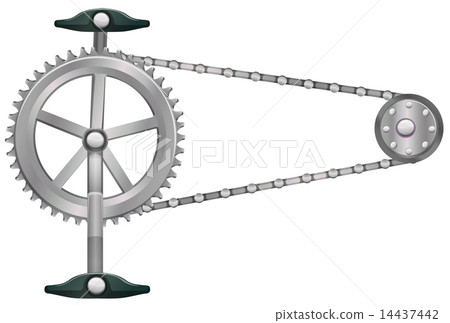 A cogwheel A cogwheel 14437442