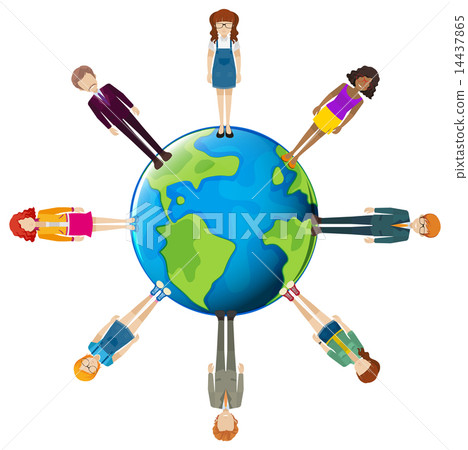 Global network of people Global network of people 14437865