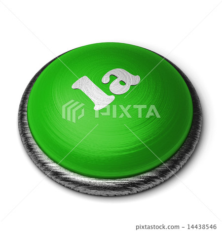 la word on green button isolated on white la word on green button isolated on white 14438546