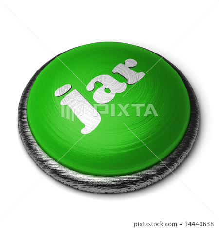 jar word on green button isolated on white jar word on green button isolated on white 14440638