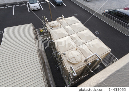 Mansion condominium housing water supply tank 14455063