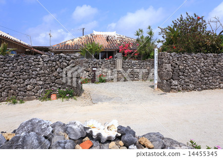 Taketomi-jima Island of red tiles Ariya house Kumaya's birthplace 14455345