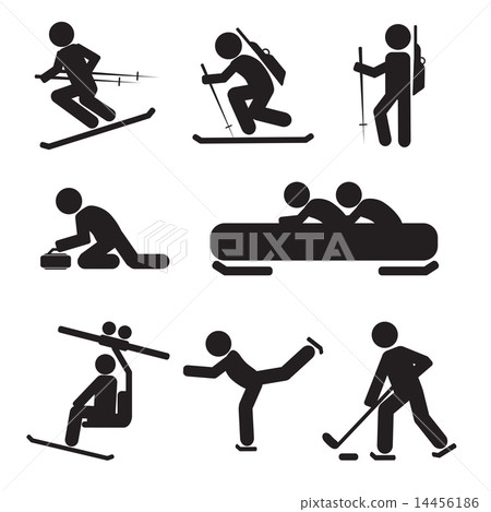 Winter Sport Icon Set 14456186