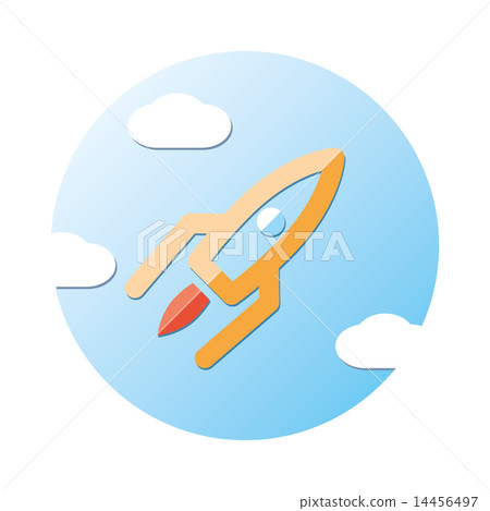 rocket in the sky rocket in the sky 14456497